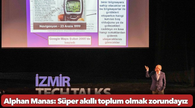 Alphan Manas: Süper akıllı toplum olmak zorundayız