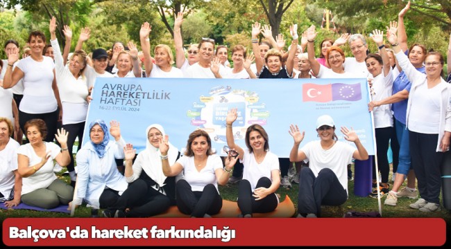 Balçova'da hareket farkındalığı