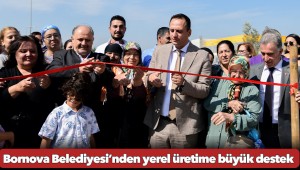 Bornova Belediyesi'nden yerel üretime büyük destek