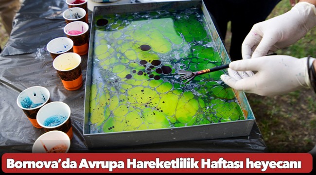 Bornova’da Avrupa Hareketlilik Haftası heyecanı