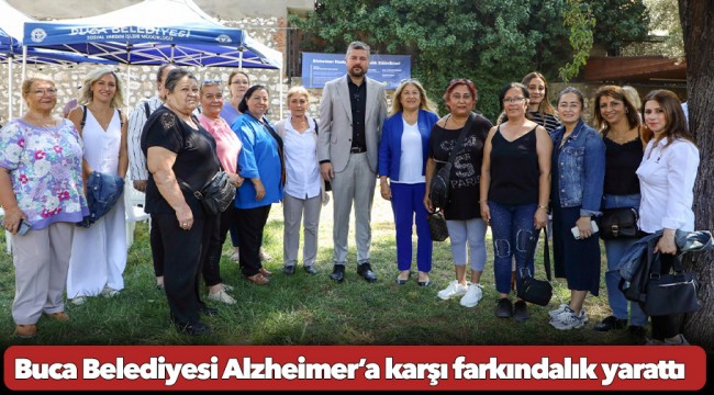 Buca Belediyesi Alzheimer’a karşı farkındalık yarattı