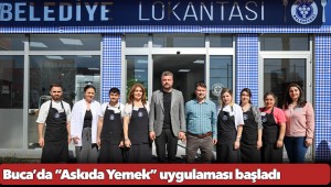 Buca’da “Askıda Yemek” uygulaması başladı