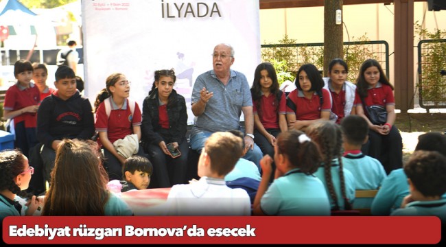 Edebiyat rüzgarı Bornova’da esecek