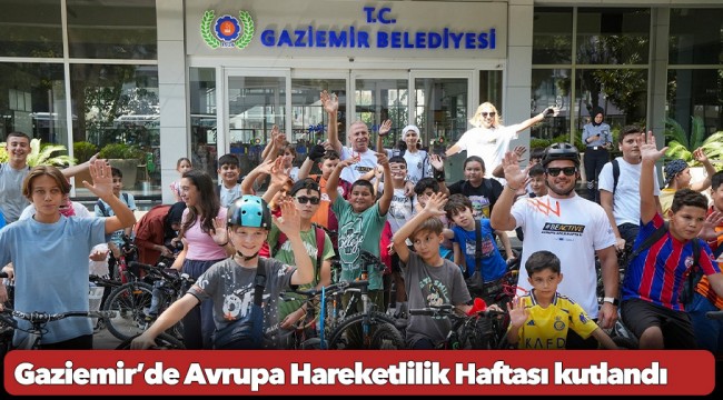 Gaziemir’de Avrupa Hareketlilik Haftası kutlandı