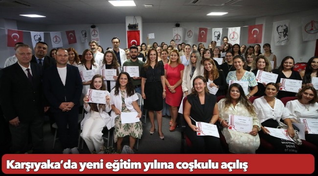 Karşıyaka’da yeni eğitim yılına coşkulu açılış