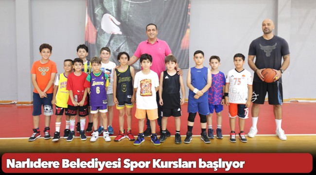 Narlıdere Belediyesi Spor Kursları başlıyor