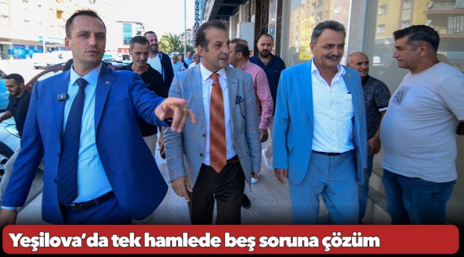 Yeşilova’da tek hamlede beş soruna çözüm