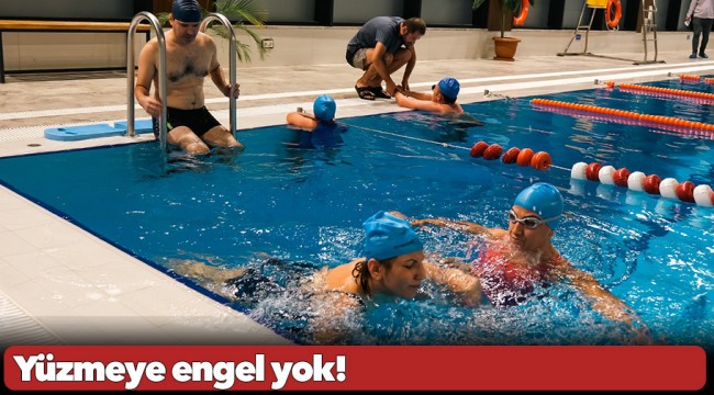 Yüzmeye engel yok!