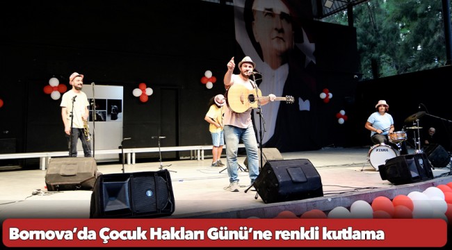 Bornova’da Çocuk Hakları Günü’ne renkli kutlama