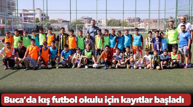 Buca’da kış futbol okulu için kayıtlar başladı