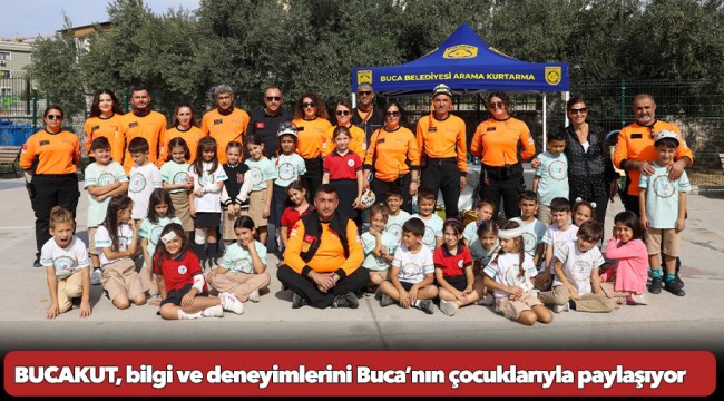 BUCAKUT, bilgi ve deneyimlerini Buca’nın çocuklarıyla paylaşıyor