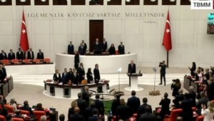 CHP'den beş yıl sonra ilk: Erdoğan'ı bu kez ayakta karşıladılar