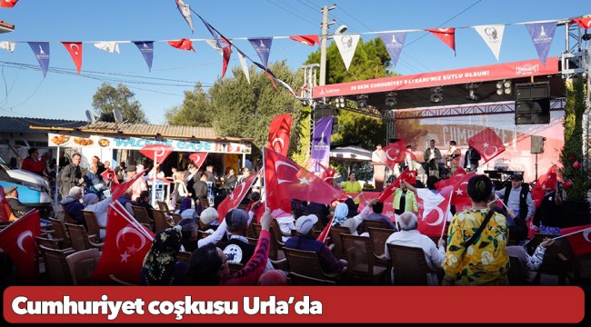 Cumhuriyet coşkusu Urla’da 