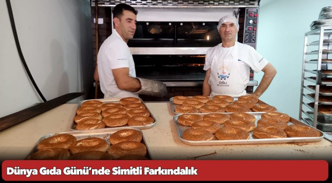 Dünya Gıda Günü’nde Simitli Farkındalık