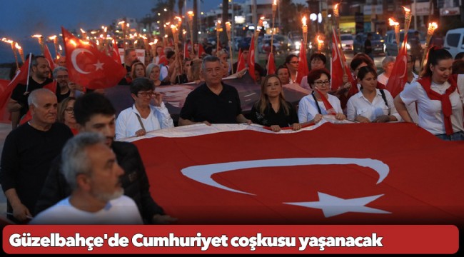 Güzelbahçe'de Cumhuriyet coşkusu yaşanacak