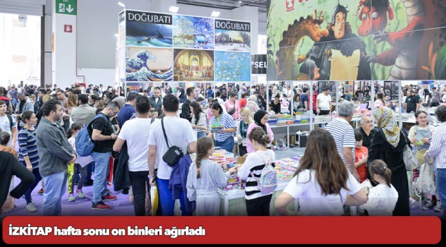 İZKİTAP hafta sonu on binleri ağırladı