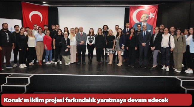 Konak’ın iklim projesi farkındalık yaratmaya devam edecek