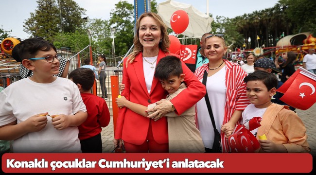 Konaklı çocuklar Cumhuriyet’i anlatacak