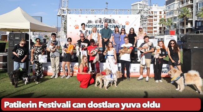 Patilerin Festivali can dostlara yuva oldu