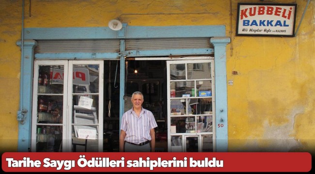 Tarihe Saygı Ödülleri sahiplerini buldu