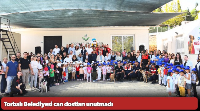 Torbalı Belediyesi can dostları unutmadı