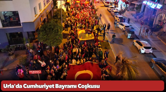 Urla'da Cumhuriyet Bayramı Coşkusu