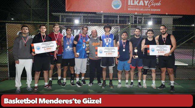 Basketbol Menderes’te Güzel