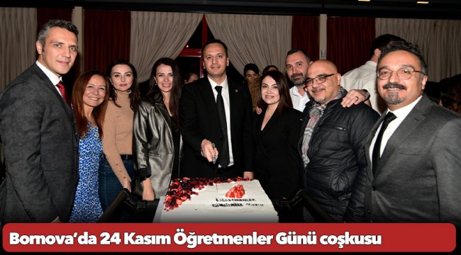 Bornova’da 24 Kasım Öğretmenler Günü coşkusu