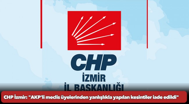 CHP İzmir: 