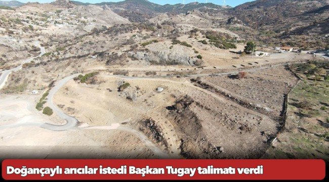 Doğançaylı arıcılar istedi Başkan Tugay talimatı verdi 