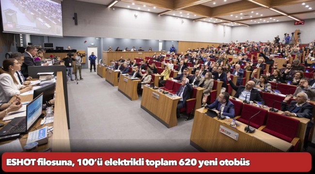 ESHOT’un proje dolu bütçesine 14 yıl sonra oy birliği