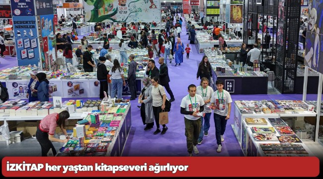 İZKİTAP her yaştan kitapseveri ağırlıyor