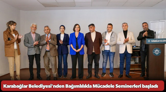 Karabağlar Belediyesi'nden Bağımlılıkla Mücadele Seminerleri başladı