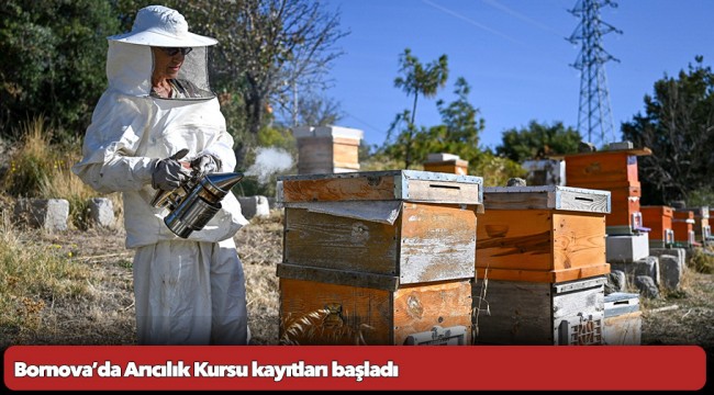 Bornova’da Arıcılık Kursu kayıtları başladı