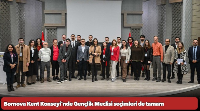 Bornova Kent Konseyi’nde Gençlik Meclisi seçimleri de tamam