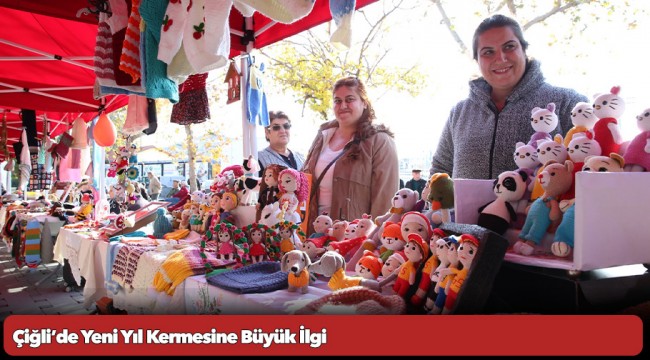 Çiğli’de Yeni Yıl Kermesine Büyük İlgi