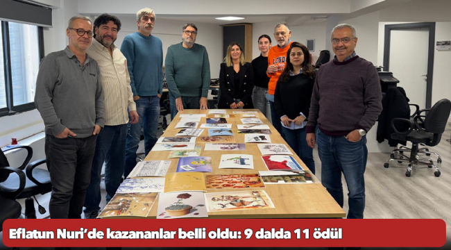 Eflatun Nuri’de kazananlar belli oldu: 9 dalda 11 ödül