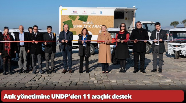 Konak’tan Sıfır Atık atağı: Atık yönetimine UNDP’den 11 araçlık destek