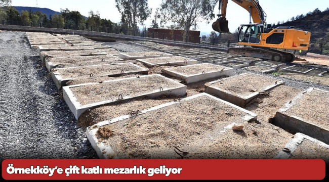 Örnekköy’e çift katlı mezarlık geliyor