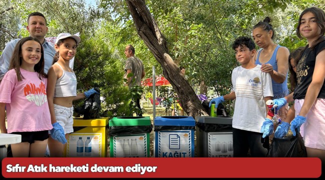 Sıfır Atık hareketi devam ediyor