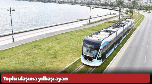 Toplu ulaşıma yılbaşı ayarı