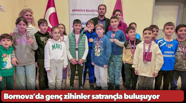 Bornova’da genç zihinler satrançla buluşuyor