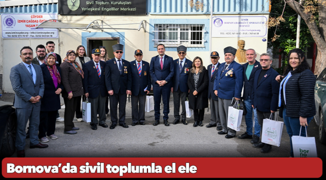 Bornova’da sivil toplumla el ele