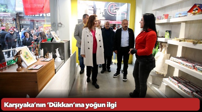 Karşıyaka’nın ‘Dükkan’ına yoğun ilgi