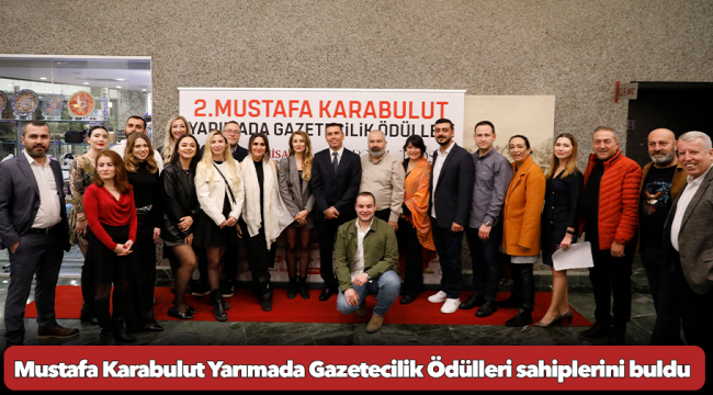 Mustafa Karabulut Yarımada Gazetecilik Ödülleri sahiplerini buldu