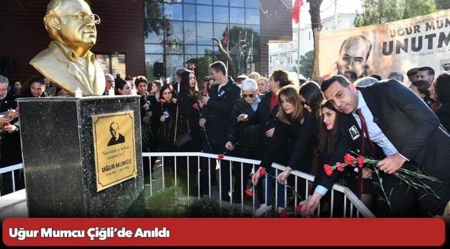 Uğur Mumcu Çiğli’de Anıldı