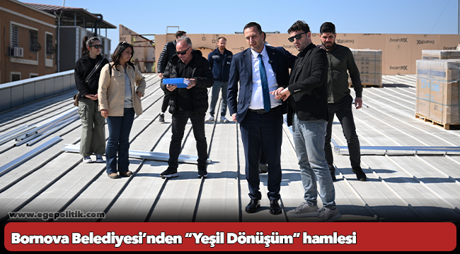 Bornova Belediyesi’nden “Yeşil Dönüşüm” hamlesiBornova Belediyesi, iklim krizine karşı bilimsel projelerle sürdürülebilir bir kent modeli oluşturma çalışmalarına hız kesmeden devam ediyor.