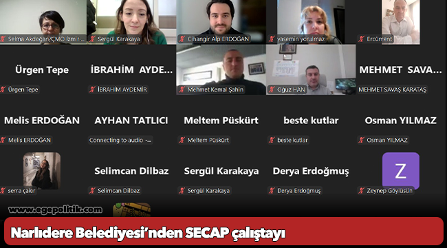 Narlıdere Belediyesi’nden SECAP çalıştayı